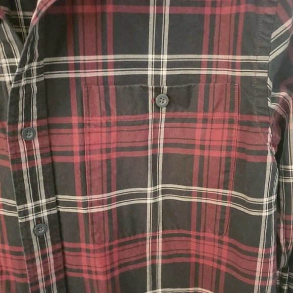 Orvis Classic Collection Long Sleeve Pocket Plaid Button Down Shirt Mens Medium - Picture 6 of 8